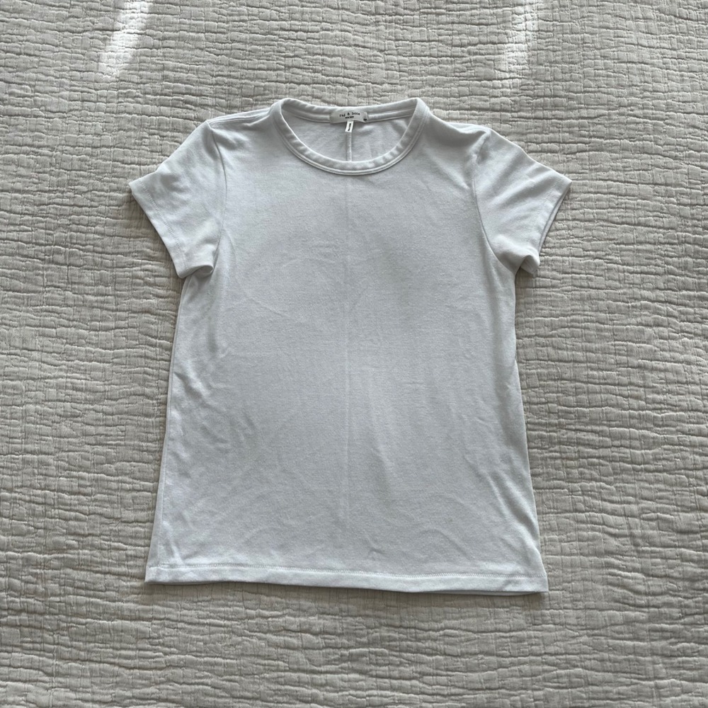 Rag & Bone Crewneck Tee Womens Small White